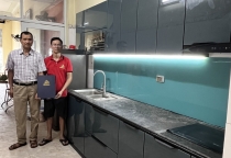 Công Trình Tủ Bếp Nhà Chú Hòng TP BẮC GIANG