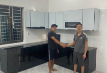 Cônh trình tủ bếp nhà A PHƯỜNG ở PHÚ XUYÊN HÀ NỘI