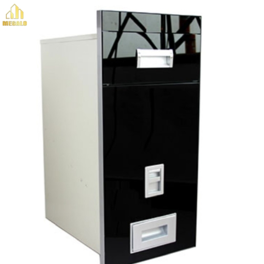 THÙNG GẠO MẶT KÍNH ĐEN CAO CẤP